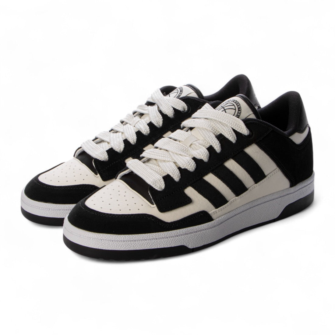 アディダス adidas RAPID COURT LOW (BLK/WH) BLK/WH