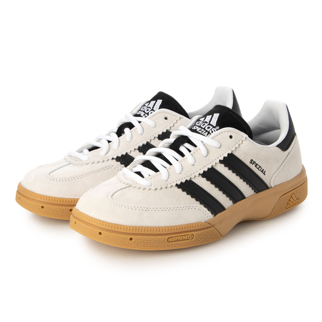 アディダス adidas HB SPEZIAL(ハンドボールスペツィアル) KJ3700 ロープロファイルスニーカー (ホワイト/ブラック) ホワイト/ブラック