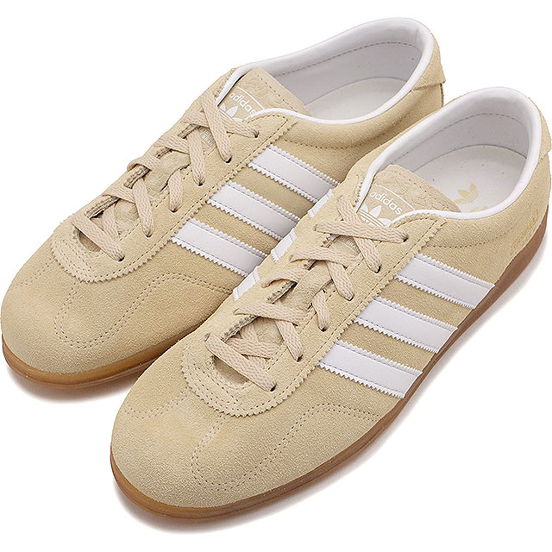 ayu 　ダブルベージュ adidas GAZELLE LO PRO W Sandstone / Footwear White / Gum [ONR41/JR8889