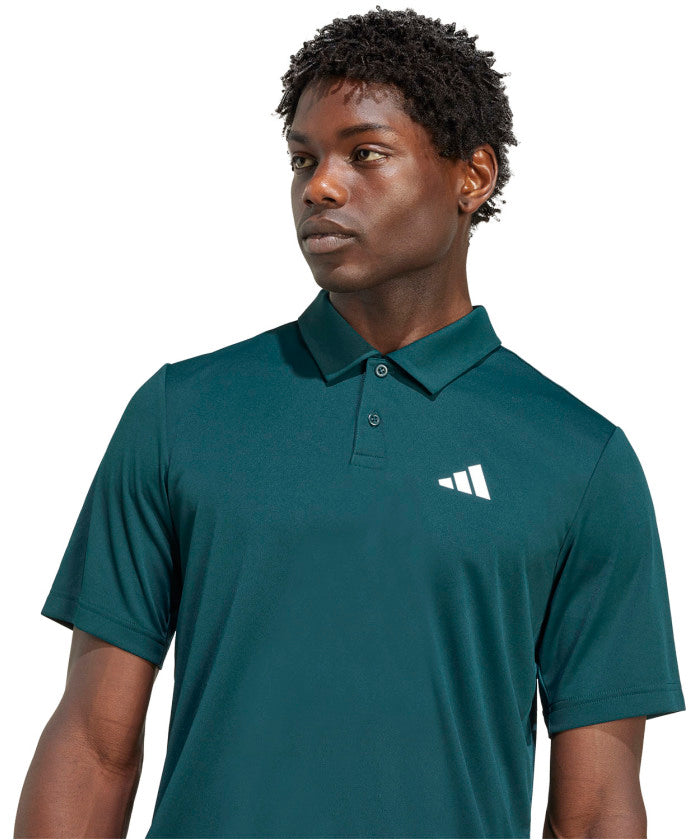 アディダス adidas アディダス adidas テニス クラブ テニス ポロシャツ 半袖シャツ メンズ 男性用 テニスウェア トップス 試合着 練習着 移動着 部活 (JF8506 ブラック) JF8506 ブラック