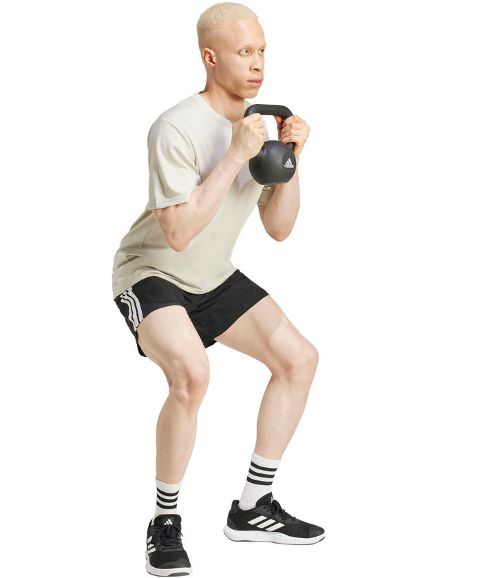 アディダス adidas アディダス adidas エッセンシャルズ トレーニング スリーストライプス ウーブンショーツ 半ズボン ハーフパンツ メンズ 男性用 ト (JC7719 ダークブルー) JC7719 ダークブルー