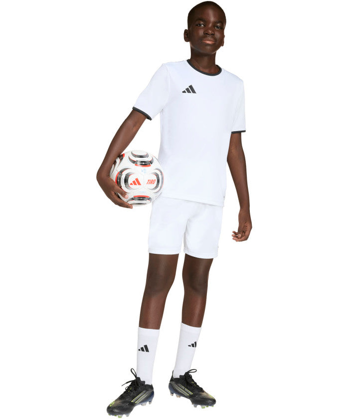 アディダス adidas アディダス adidas サッカー エントラーダ 26 ジャージー キッズ CQ691 (JZ2532 ホワイト/ブラック) JZ2532 ホワイト/ブラック