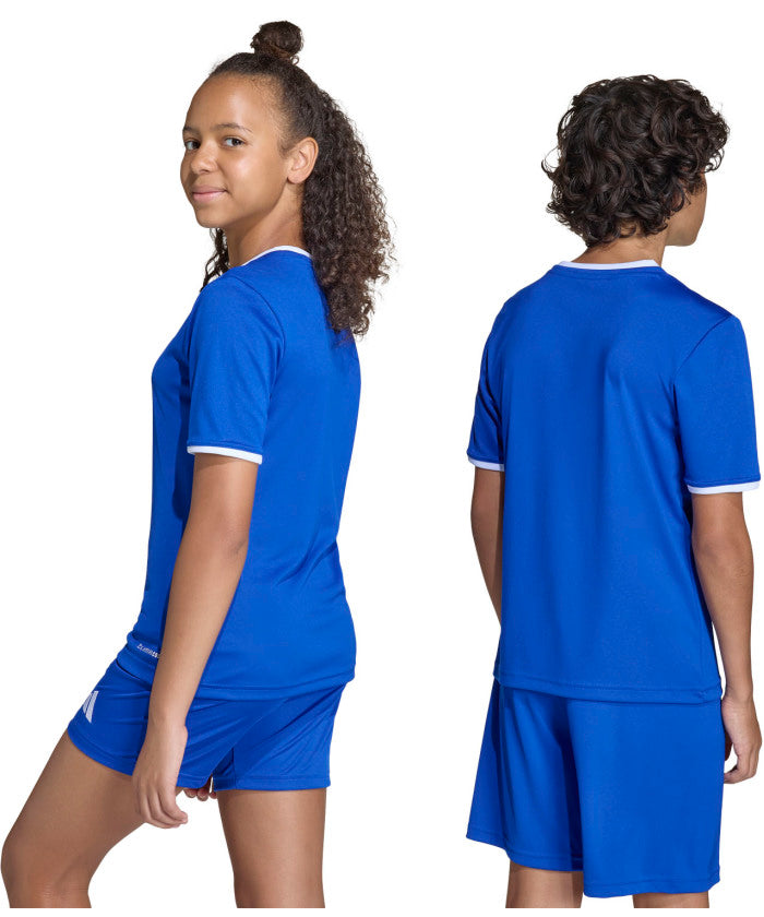 アディダス adidas アディダス adidas サッカー エントラーダ 26 ジャージー キッズ CQ691 (JZ2532 ホワイト/ブラック) JZ2532 ホワイト/ブラック