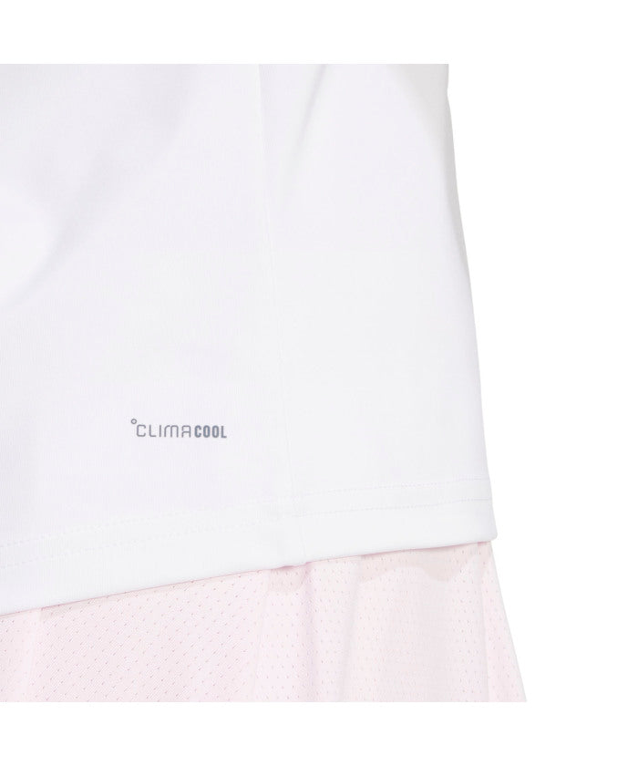 Adidas adidas Adidas adidas Tennis Club Three Stripes Tennis ClimaCool Short Sleeve T-Shirt KSY06