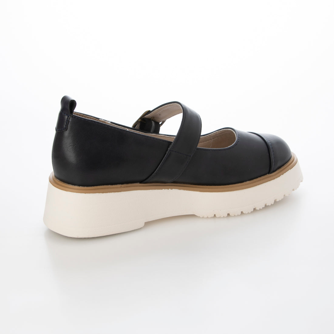 アドット adottona 【3E】プラットフォームメリージェーン【厚底】 (NVY) NVY