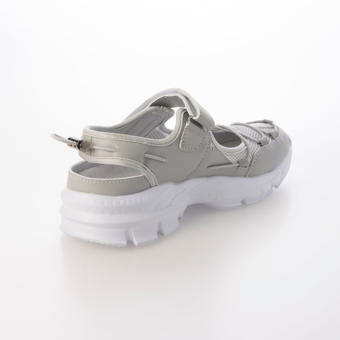 アドット adottona 【軽量】スポーツサンダルスニーカー【簡単着脱】 (GRY) GRY