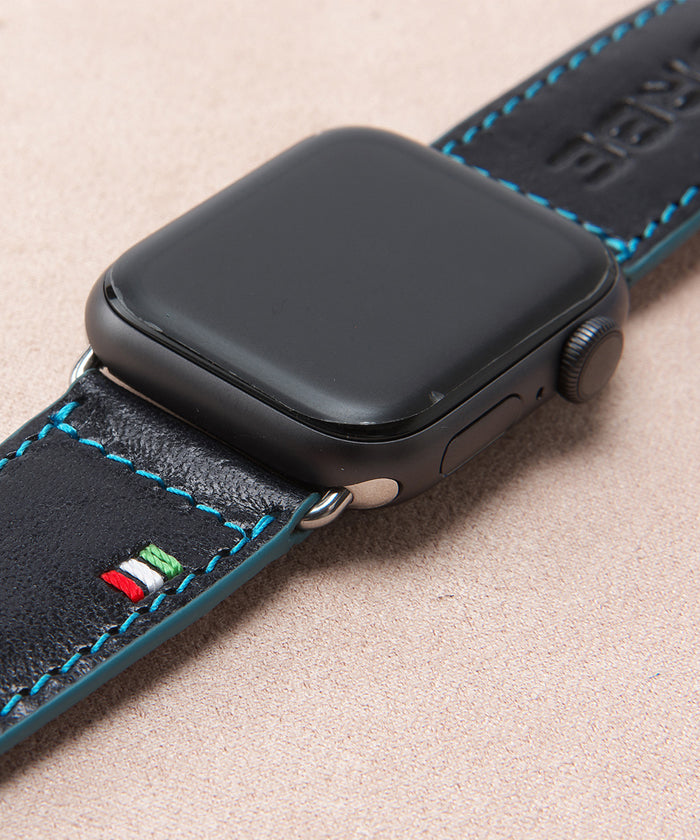 エーディーシー ADC GORBE 意大利皮革彩邊蘋果手環 42/44mm