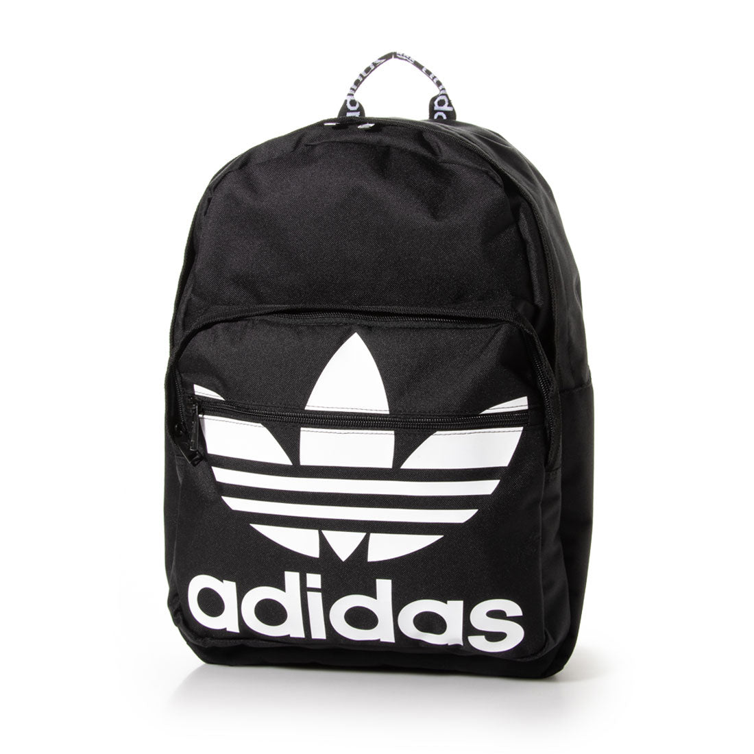 アディダス オリジナルス adidas Originals Trefoil Pocket Backpack (Black/White) Black/White