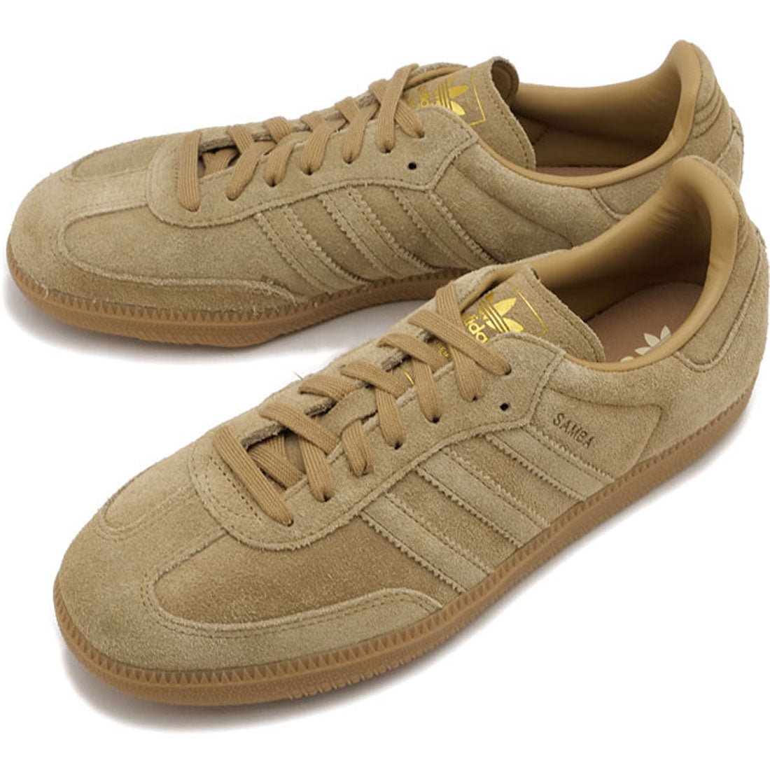 adidas Originals SAMBA OG Cardboard/Sand Strata/Gold Metallic [OOJ29/J