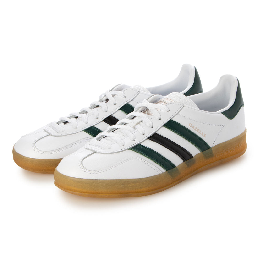 adidas gazelle silver green womens adidas Originals GAZELLE INDOOR W Gazelle Indoor Gum Sole Leather Snea