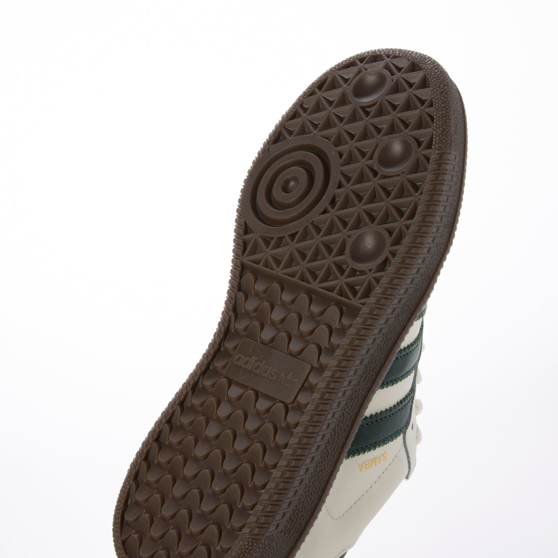 adidas Originals adidas Samba XLG Platform Samba Leather Sneakers IE3911 Thick-soled Shoes White Green Women's