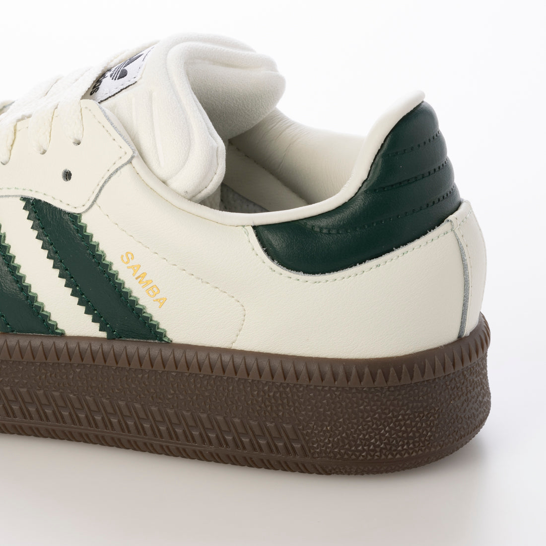 adidas Originals adidas Samba XLG Platform Samba Leather Sneakers IE3911 Thick-soled Shoes White Green Women's