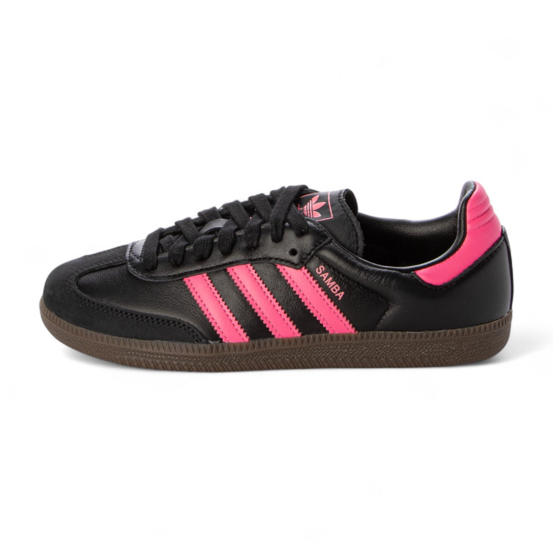 アディダス オリジナルス adidas Originals SAMBA OG W サンバ JS1386 黒 ピンク スニーカー シューズ メンズ レディース (Black-Pink(JS1386)) Black-Pink(JS1386)