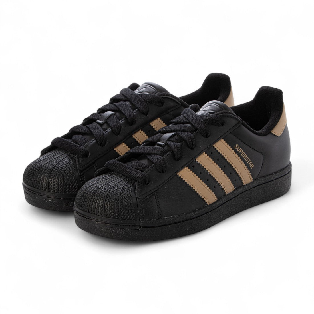 アディダス オリジナルス adidas Originals SUPERSTAR II W スーパースター2 JS1340 黒 ブラック レディース メンズ (Black-Cardboard(JS1340)) Black-Cardboard(JS1340)