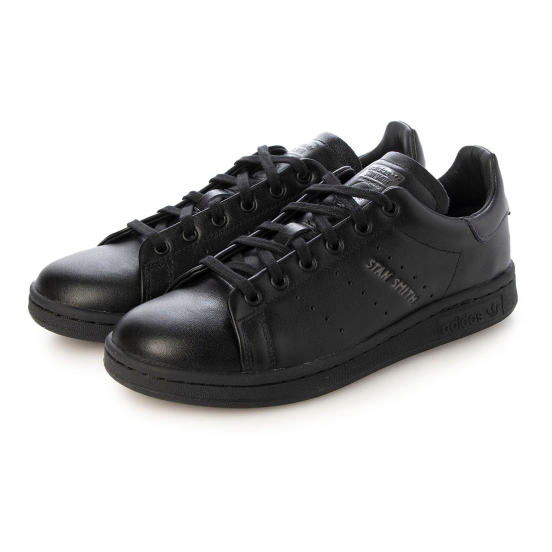 adidas Originals STAN SMITH LUX Stan Smith All Black Luxury leather Sneakers HQ6787 black Shoes Men's Women's