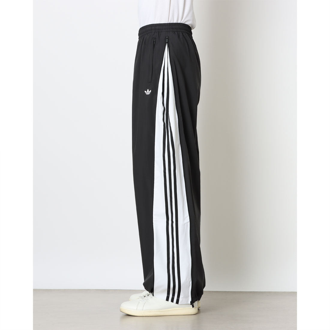 アディダス オリジナルス adidas Originals ADILENIUM アディレニウム ジップ トラックパンツ JX9206 黒 ブラック ジャージ レディース (Black(JX9206)) Black(JX9206)