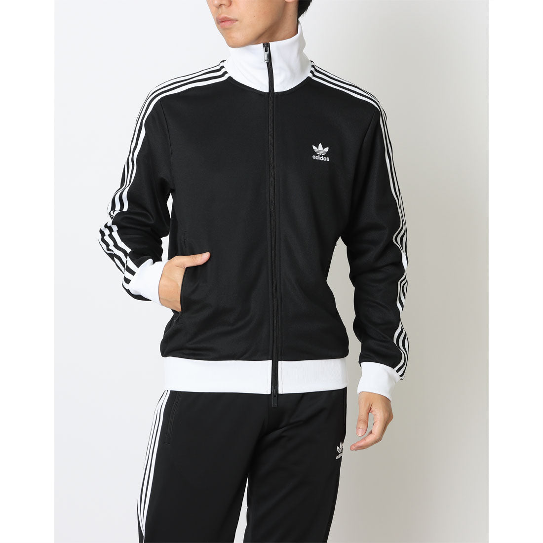 アディダス オリジナルス adidas Originals ベッケンバウアー トラックトップ ジャージ II5763 黒 白 メンズ (Black/White(II5763)) Black/White(II5763)