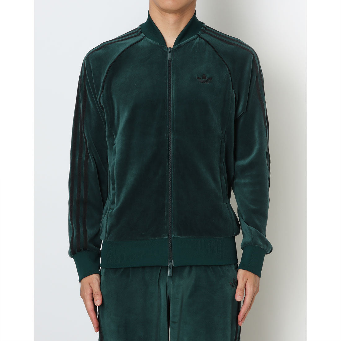 アディダス オリジナルス adidas Originals アディカラー ベロア スーパースター トラックトップジャージ JX1564 グリーン メンズ レディース (Green(JX1564)) Green(JX1564)