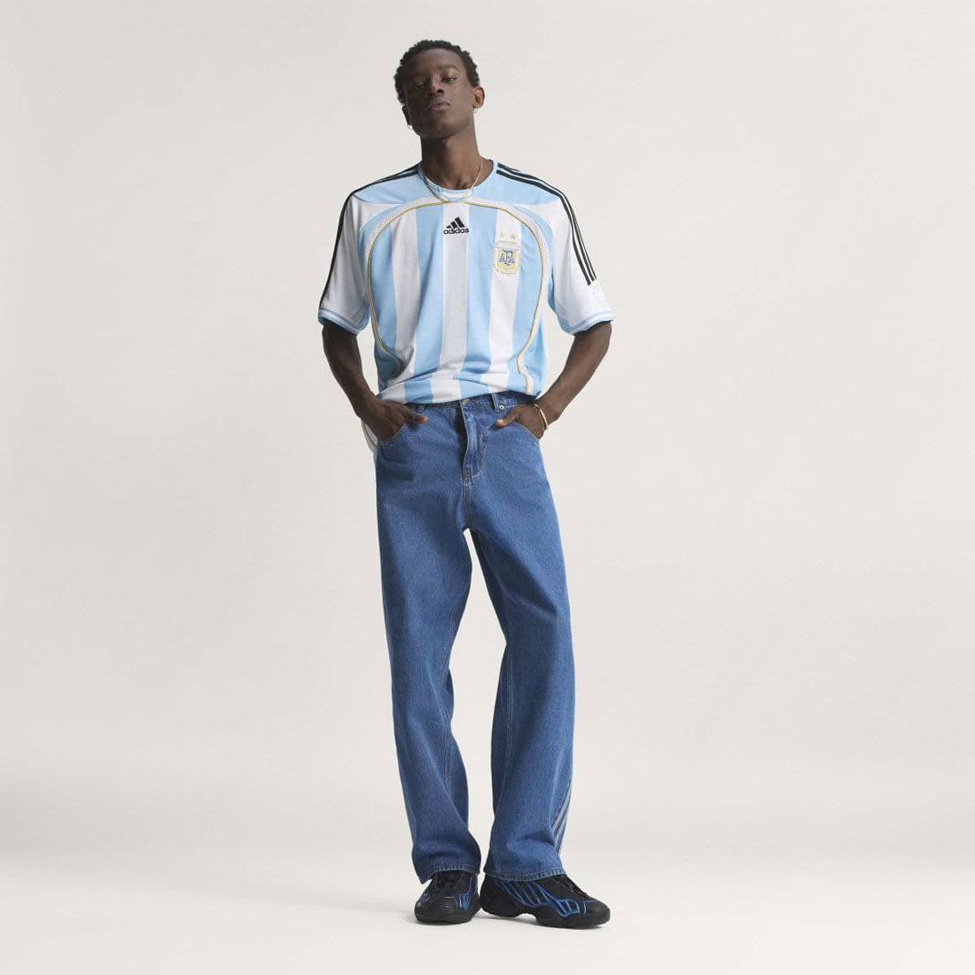 アディダス オリジナルス adidas Originals ファイヤーバード アディカラー デニム パンツ(FIREBIRD ADICOLOR DENIM PANTS) (Medium Vintage Denim) Medium Vintage Denim