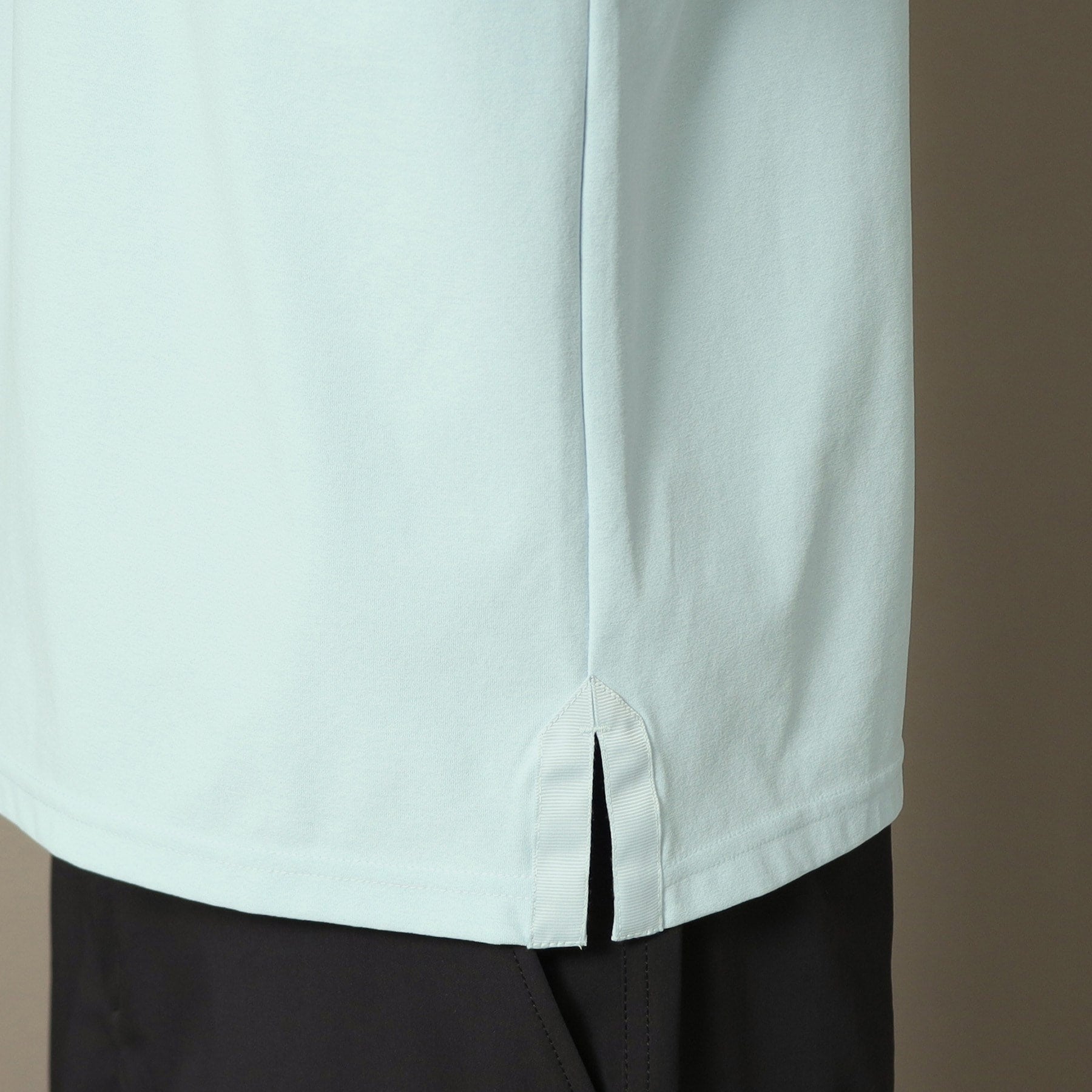 アダバット ストリーム ADABAT STREAM UVカット/吸水速乾 モックネックポケットT (ブラック(019)) ブラック(019)