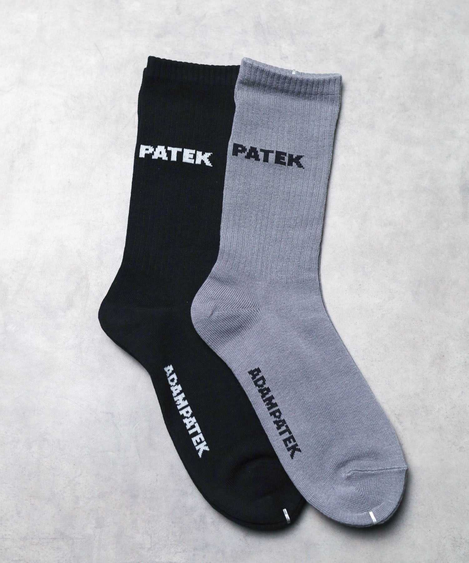 エーアールエムジー ar/mg ADAMPATEK/AMPK-SX004/2P SET (ブラック×グレー) ブラック×グレー