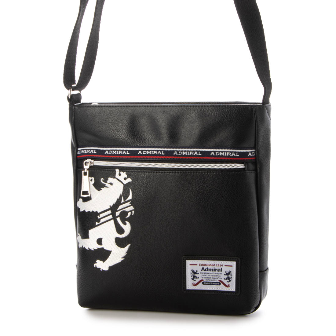アドミラル Admiral 縦型 ショルダーバッグ (10.ブラック) 10.ブラック