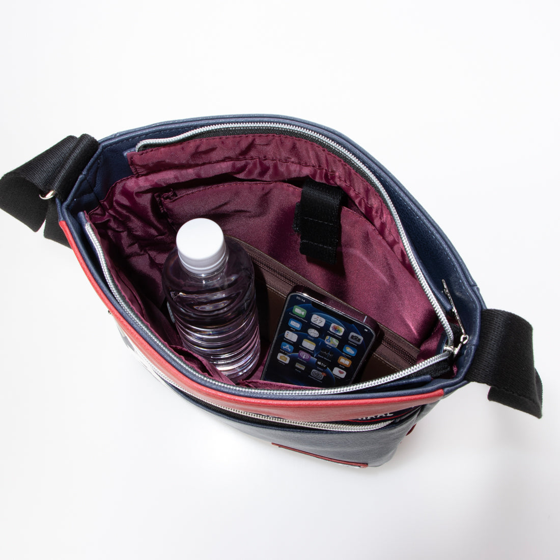 アドミラル Admiral 縦型 ショルダーバッグ (10.ブラック) 10.ブラック