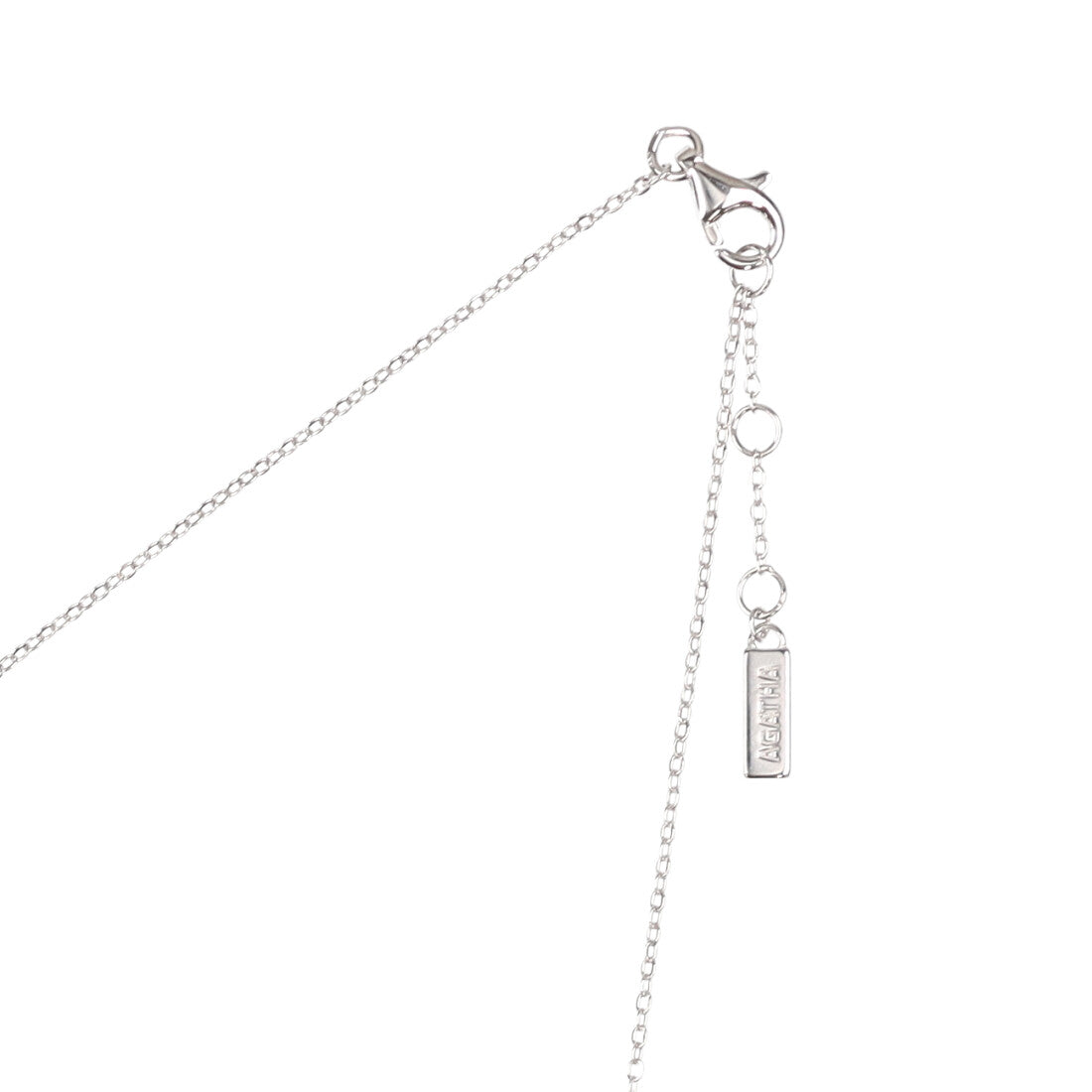 アガタ パリ AGATHA PARIS エッセンシャルコレクション、レインチャネックレス、チェーン (Silver) Silver