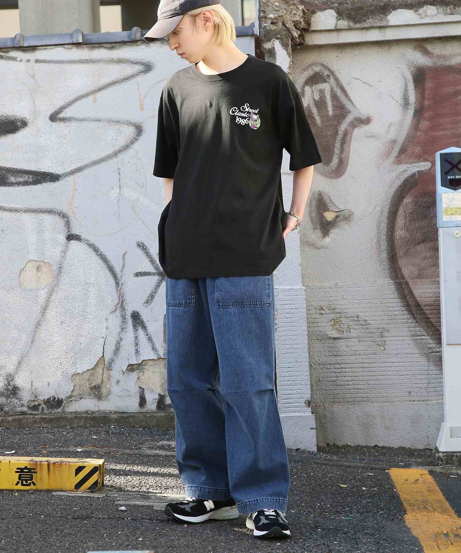 エアウォーク AIRWALK ◎SETUP7別注◎【AIRWALK/エアウォーク】ワンポイント グラフィック 刺繍 Tシャツ 半袖 クルーネック プリントT ユニセックス