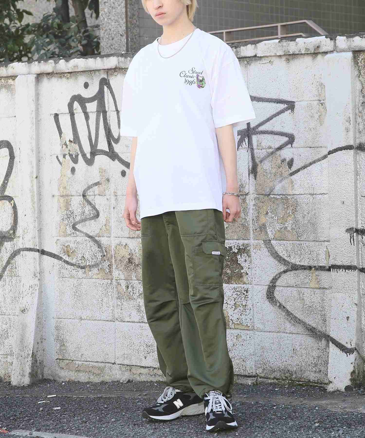 エアウォーク AIRWALK ◎SETUP7別注◎【AIRWALK/エアウォーク】ワンポイント グラフィック 刺繍 Tシャツ 半袖 クルーネック プリントT ユニセックス