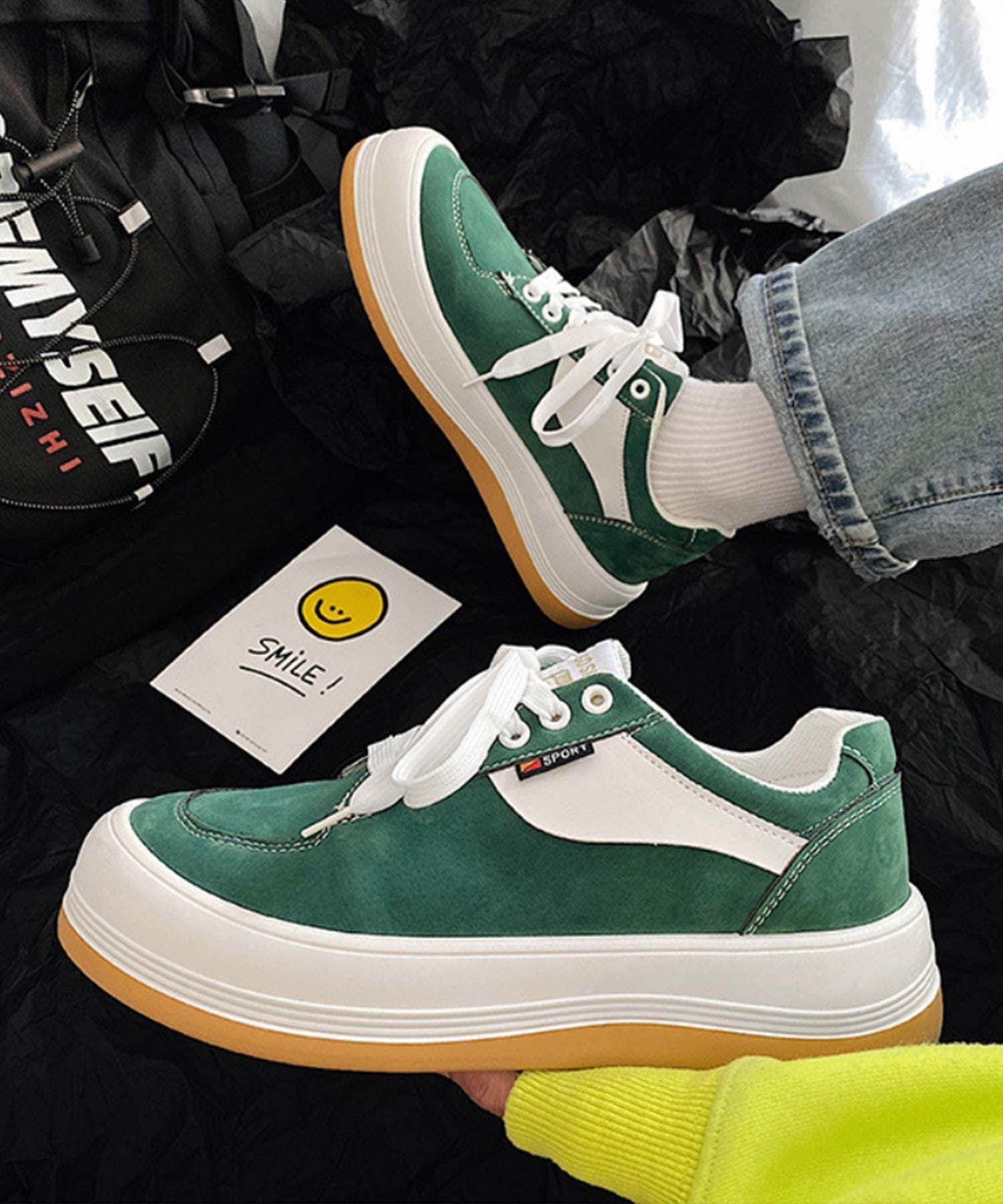 Aimoha Thick-soled Casual Shoes for Men