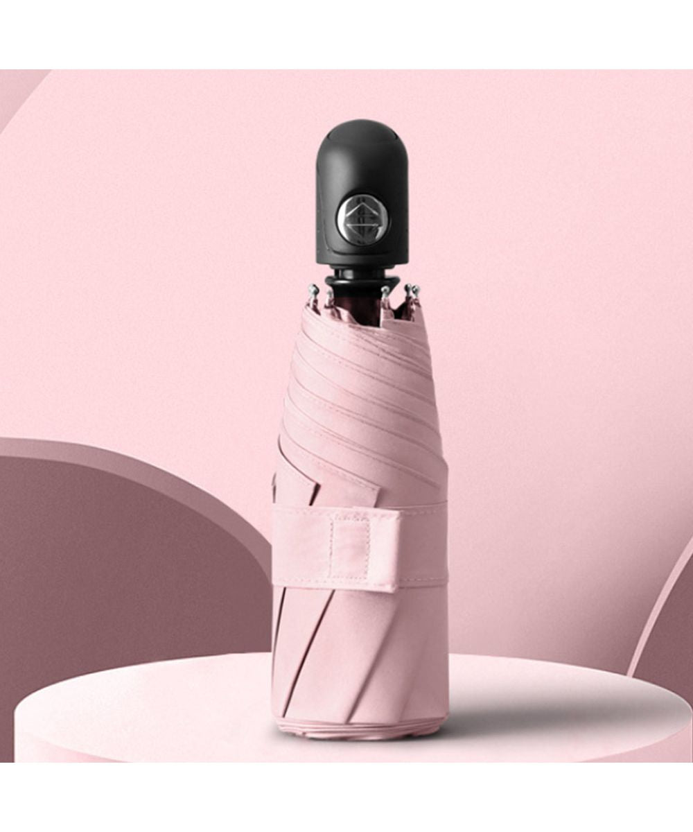 aimoha Unisex Durable 8-Rib One-Touch Ultra Mini Folding Umbrella