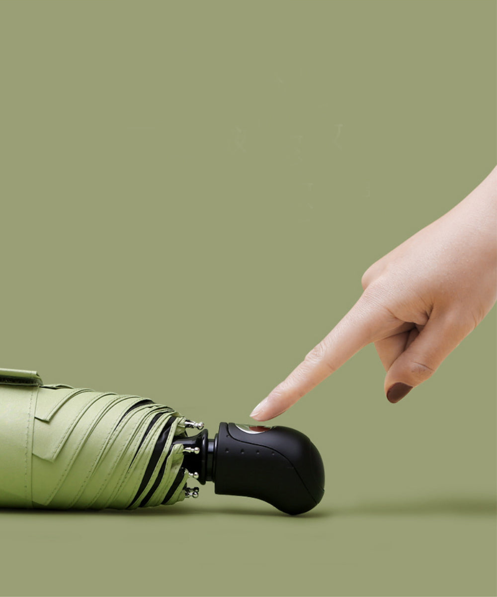 aimoha Unisex Durable 8-Rib One-Touch Ultra Mini Folding Umbrella