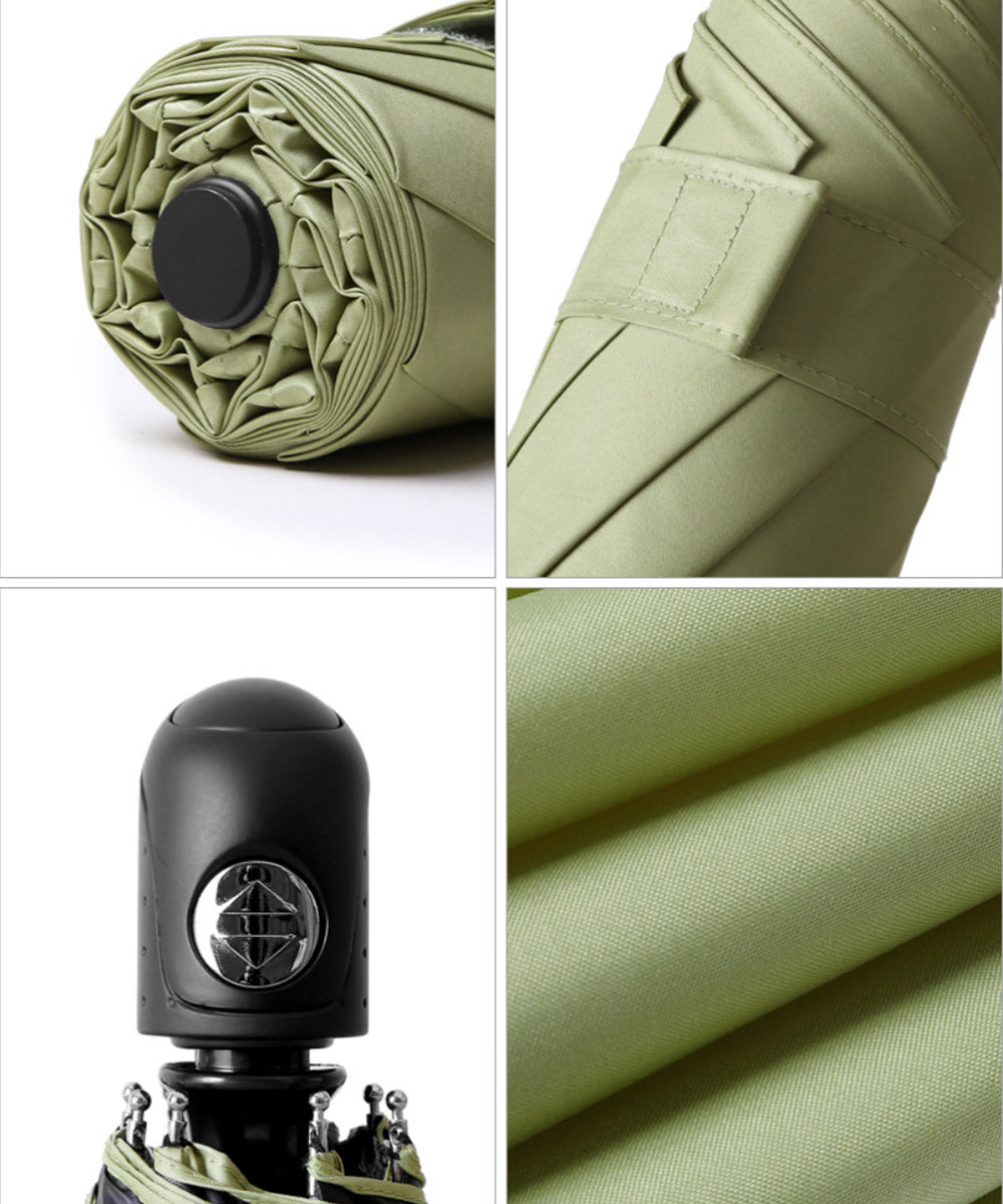 aimoha Unisex Durable 8-Rib One-Touch Ultra Mini Folding Umbrella