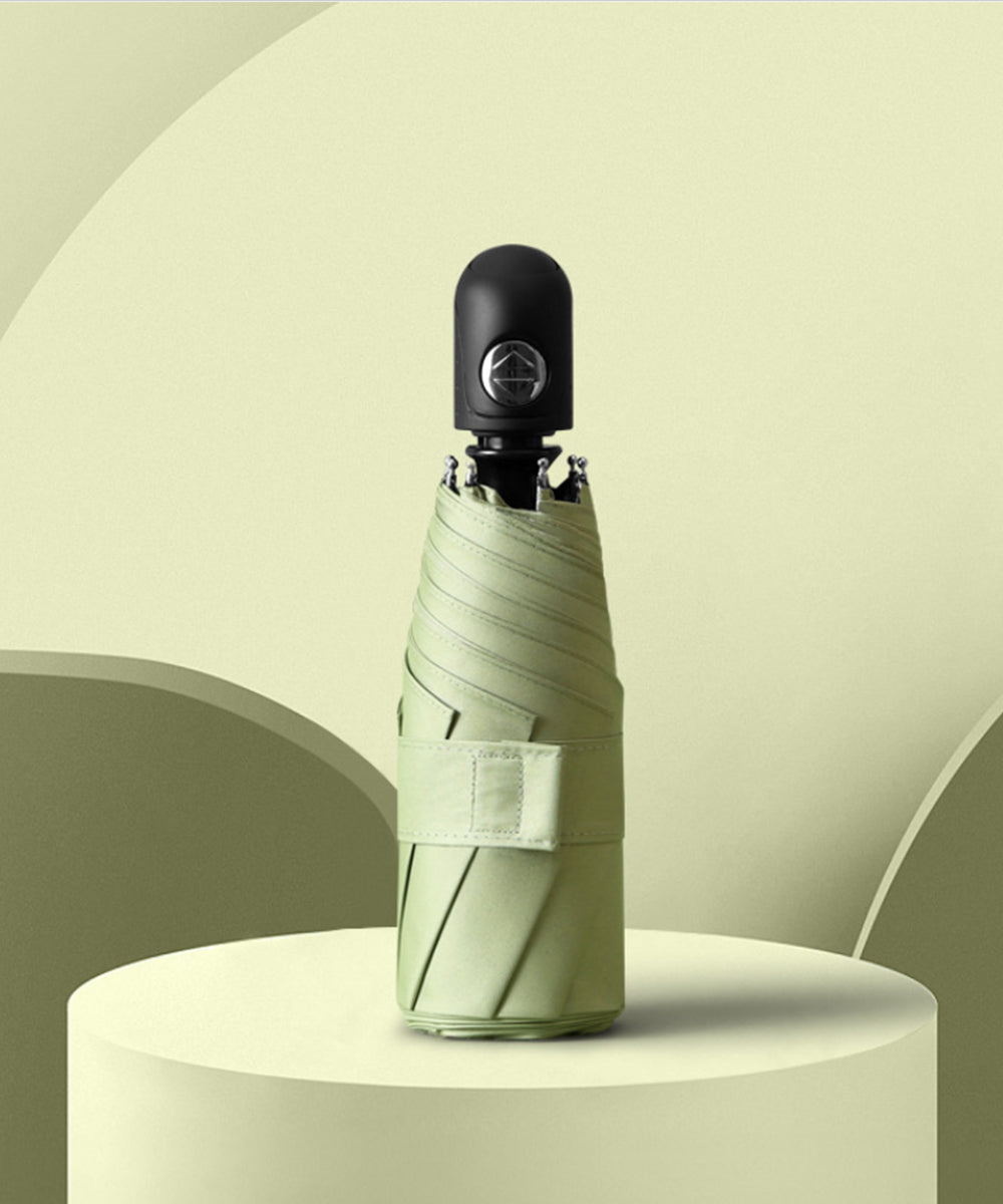 aimoha Unisex Durable 8-Rib One-Touch Ultra Mini Folding Umbrella