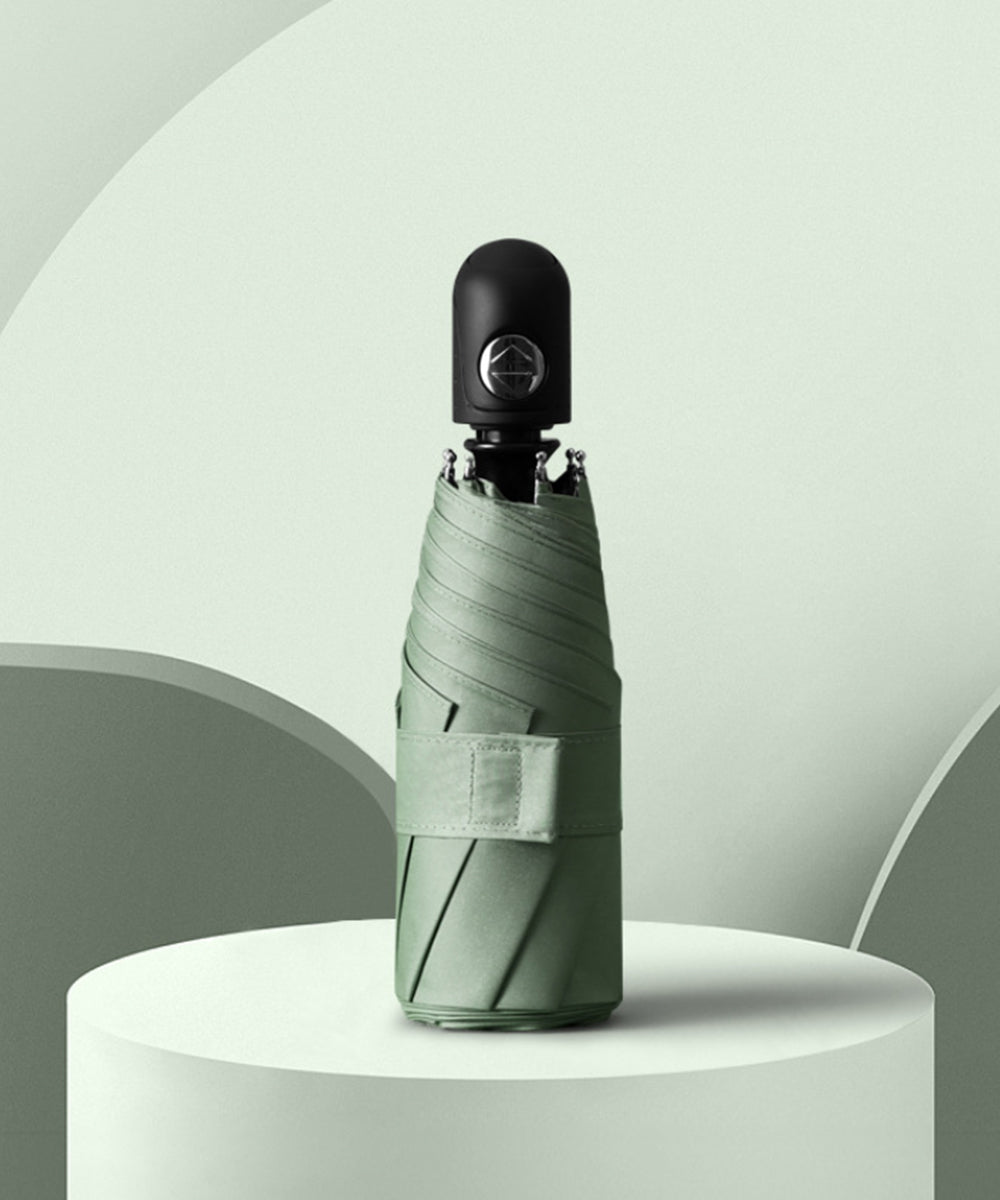 aimoha Unisex Durable 8-Rib One-Touch Ultra Mini Folding Umbrella