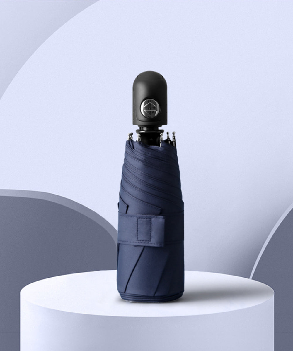 aimoha Unisex Durable 8-Rib One-Touch Ultra Mini Folding Umbrella