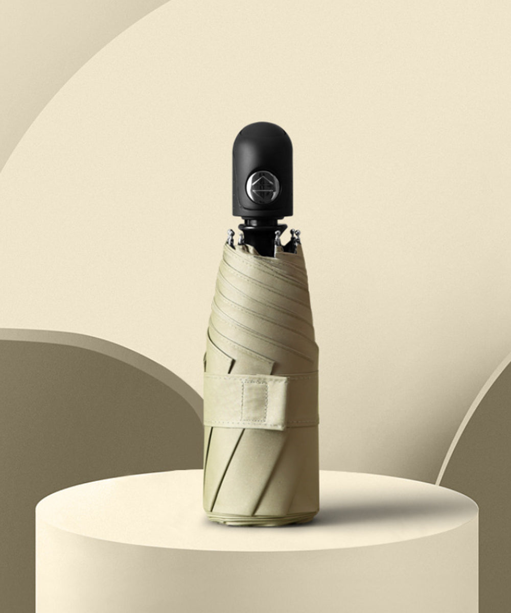 aimoha Unisex Durable 8-Rib One-Touch Ultra Mini Folding Umbrella