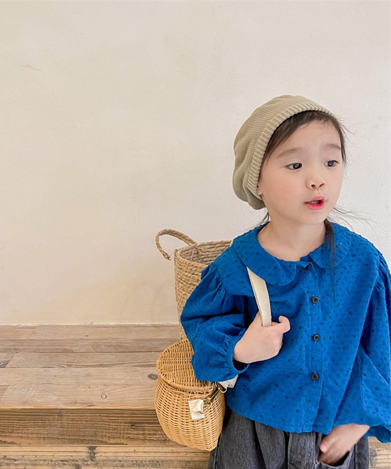 aimoha aimoha - KIDS - polka dot puff sleeve princess blouse