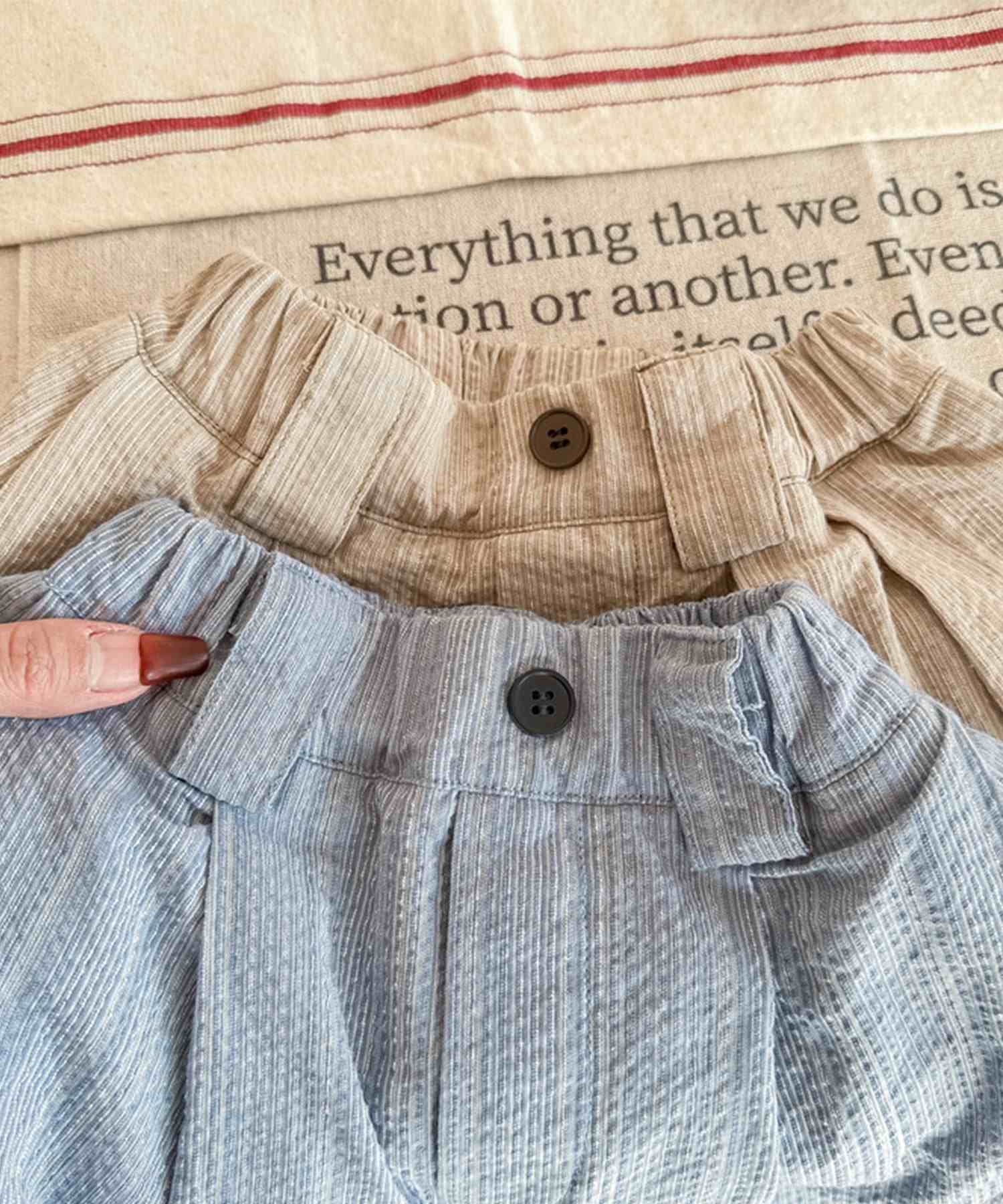 アイモハ aimoha 【aimohaーKIDSー】韓国子供服 無地裾フリルキャミソール+ショットパンツ セットアップ