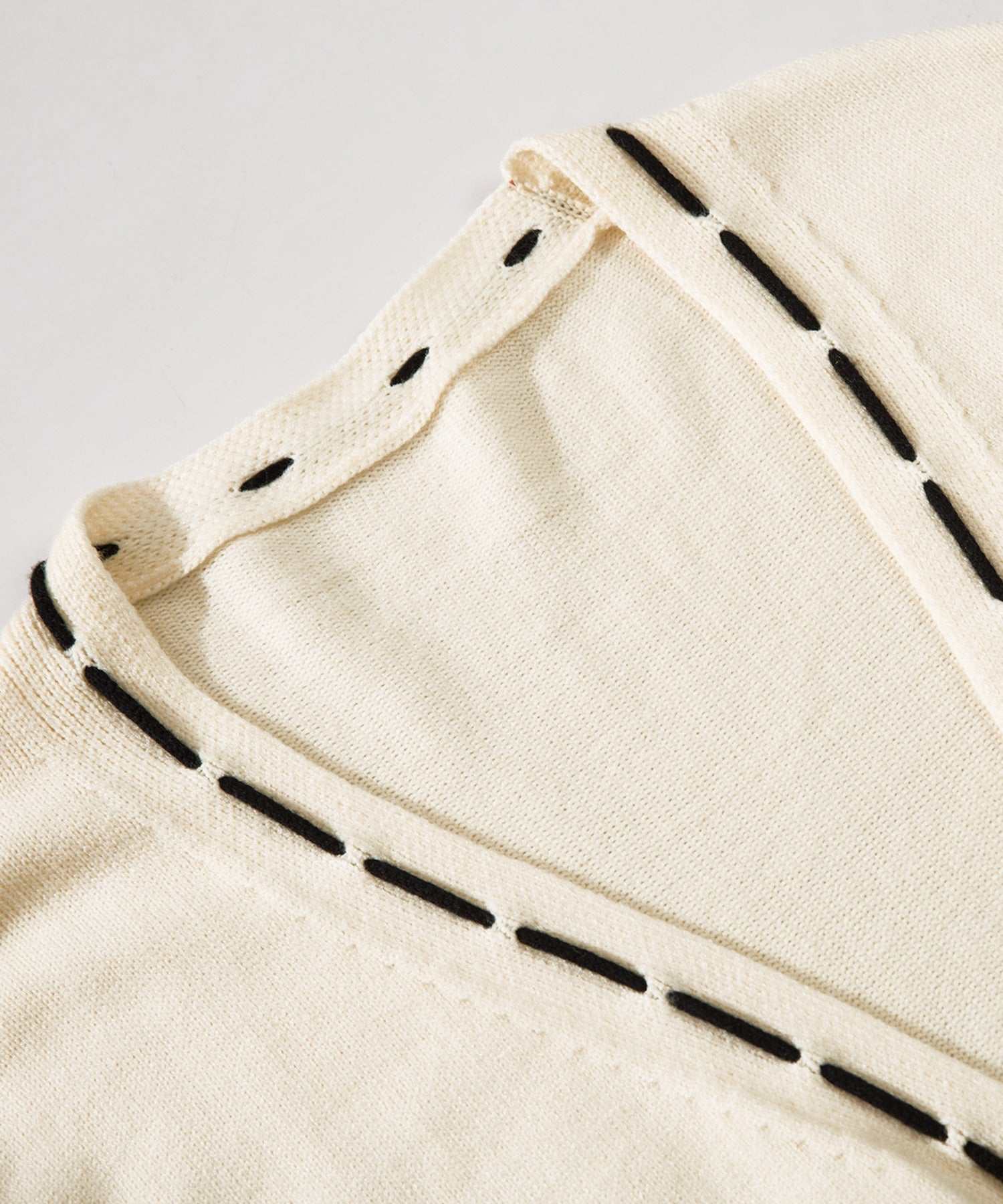 アイモハ aimoha aimoha men 紐縫線超大碼開襟毛衣