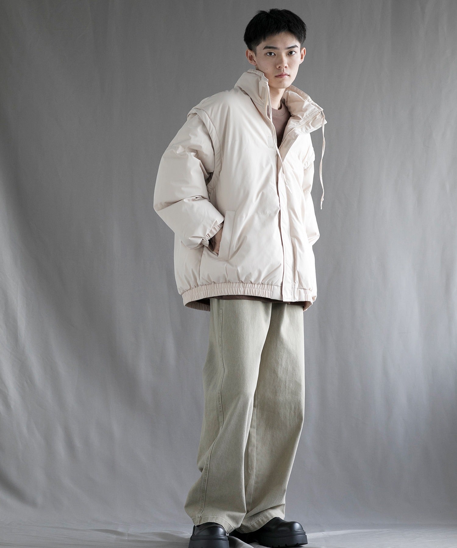 アイモハ aimoha 【aimoha neo】2 Way Spectrum Windproof Puffer Jacket