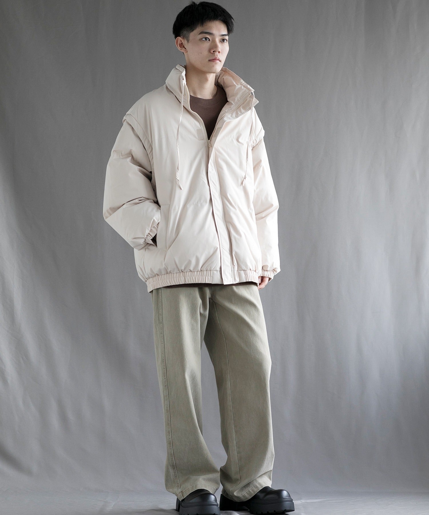 アイモハ aimoha 【aimoha neo】2 Way Spectrum Windproof Puffer Jacket