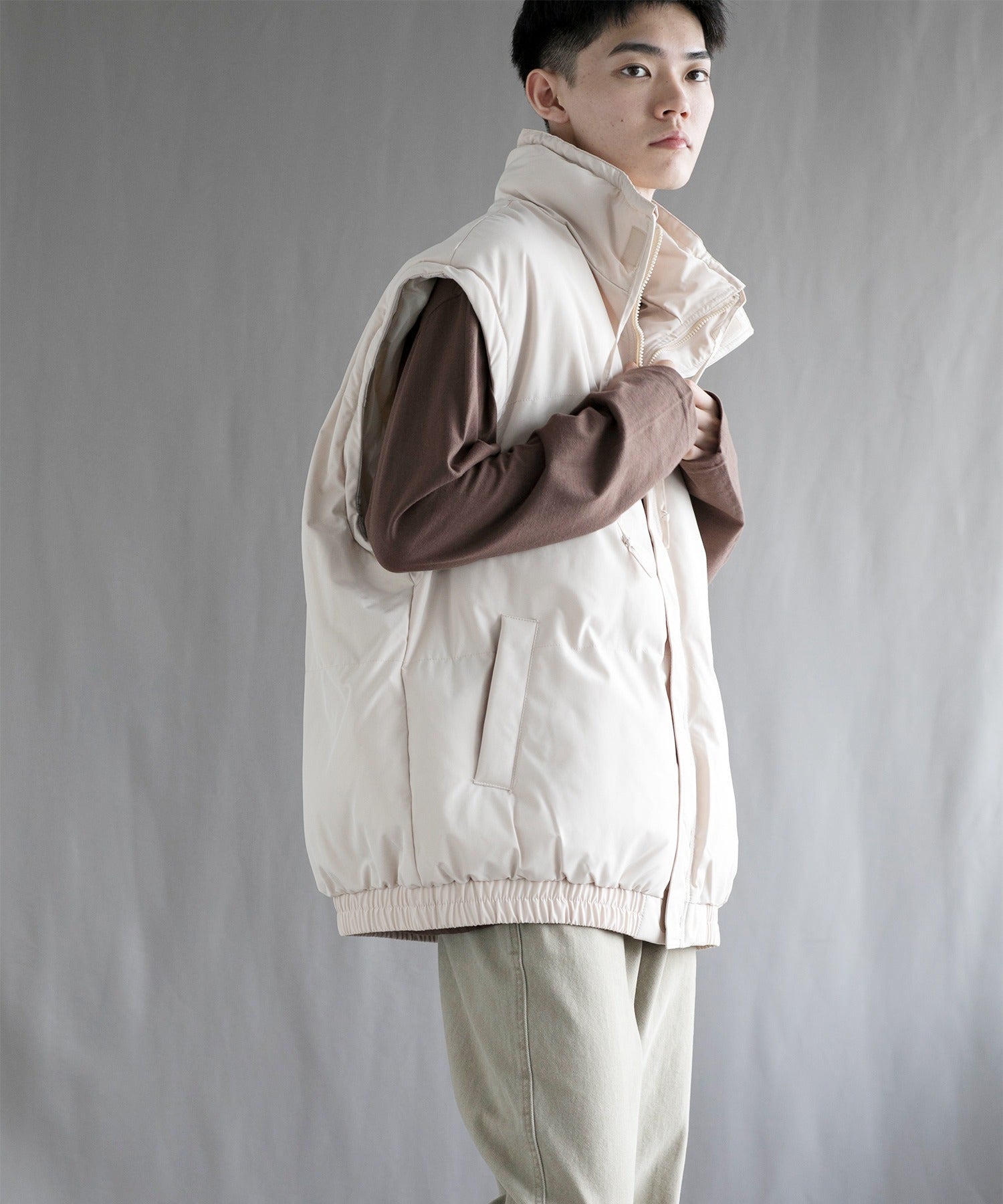 アイモハ aimoha 【aimoha neo】2 Way Spectrum Windproof Puffer Jacket