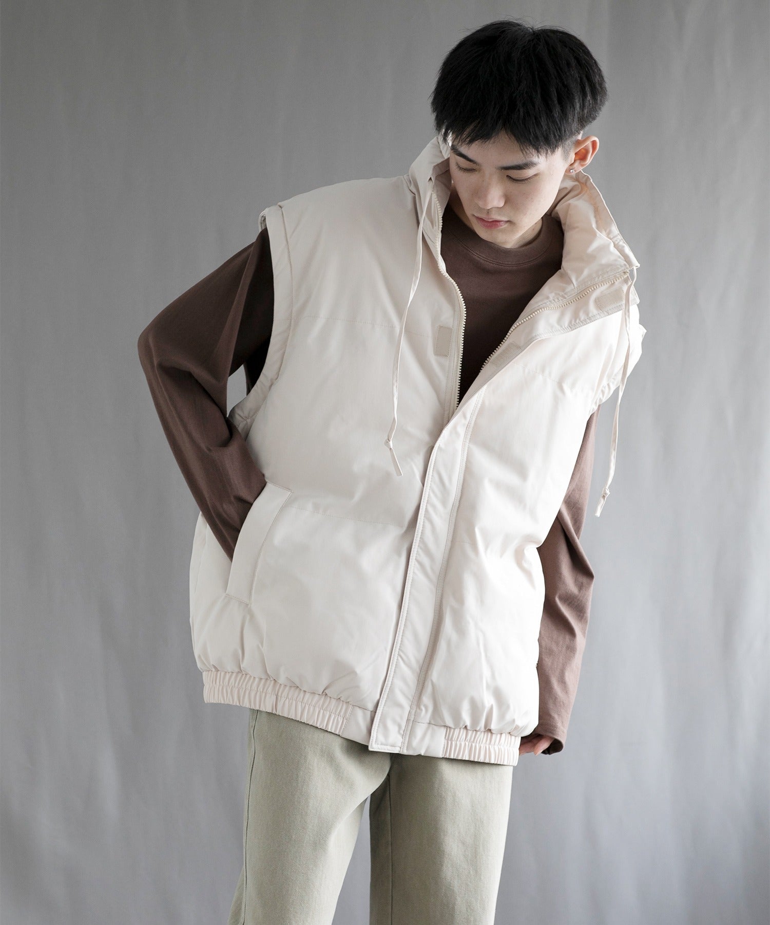 アイモハ aimoha 【aimoha neo】2 Way Spectrum Windproof Puffer Jacket