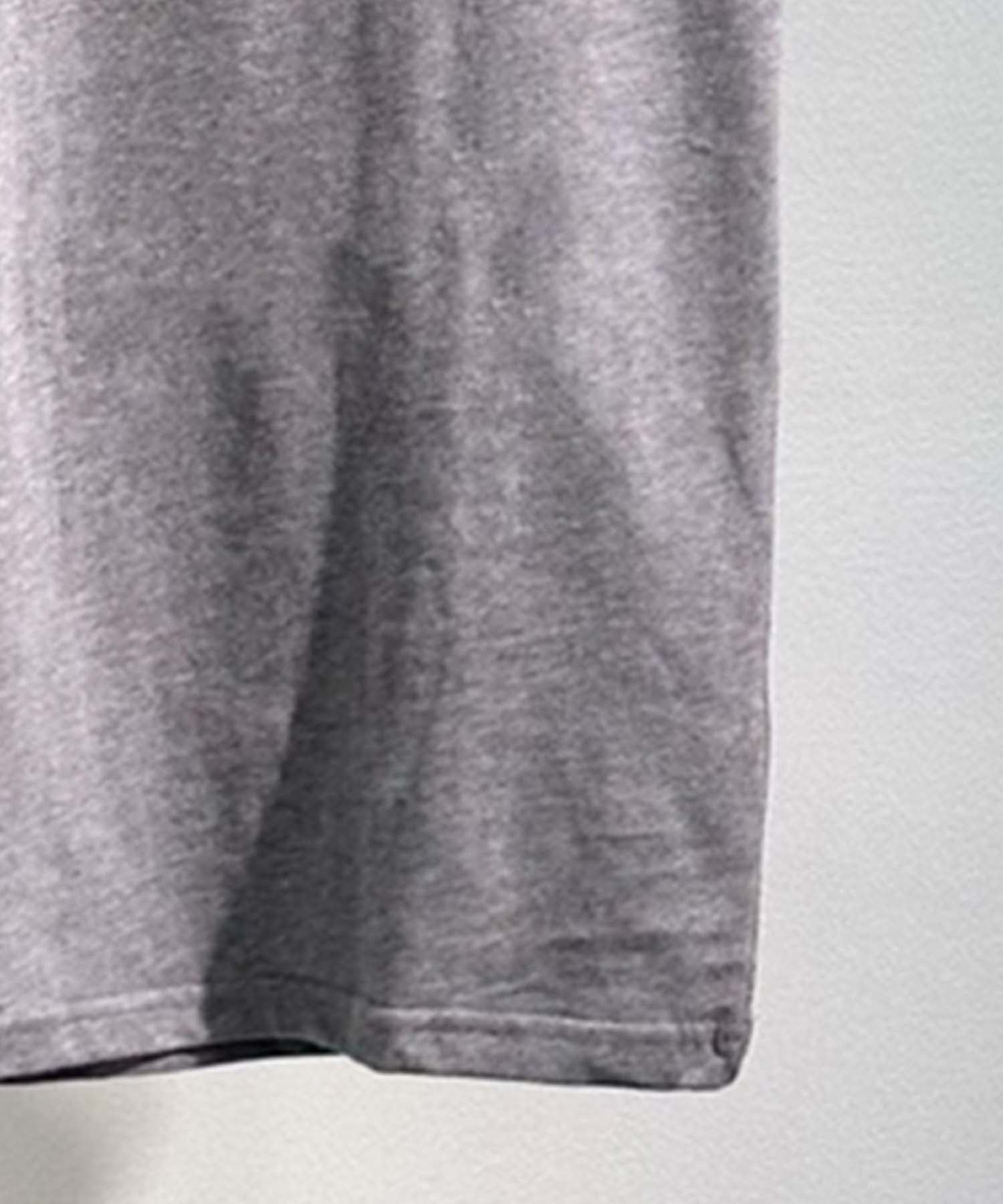 アイモハ aimoha aomoha MEN プレミアムソフトTシャツ (杢グレー) 杢グレー