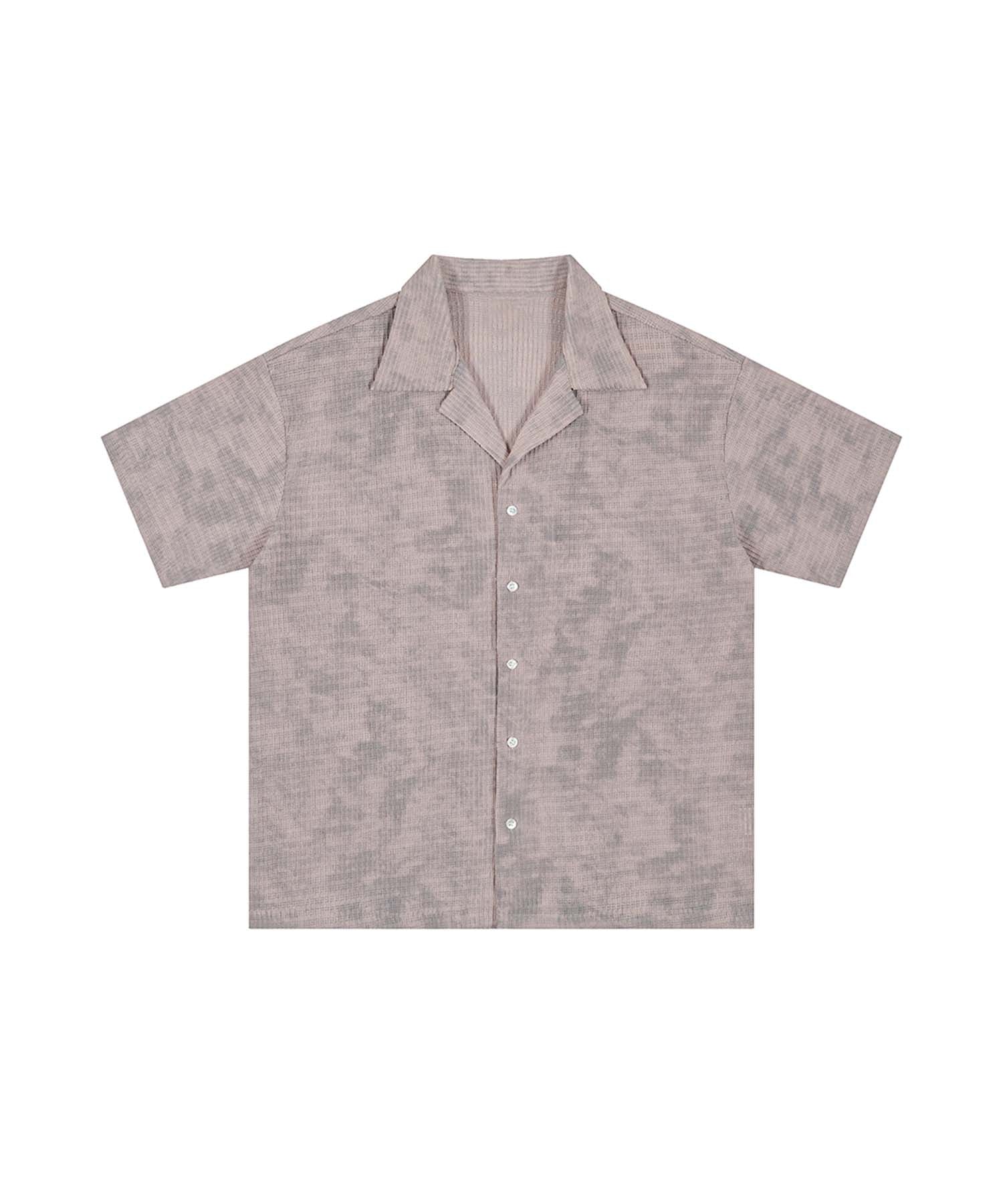 アイモハ aimoha 【aimoha neo】Pastel Grayish Camo Shirt (ピンク) ピンク