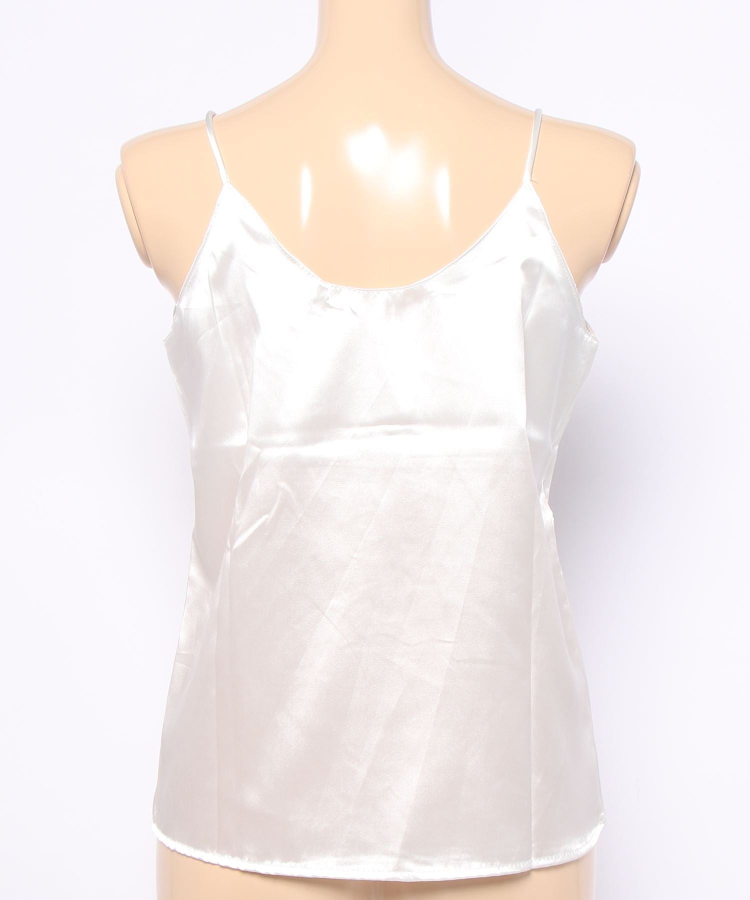 アイモハ aimoha Jasmine Grandiflorum 【Jasmine 】インナーとしても便利!セクシーVネックサテンキャミソール