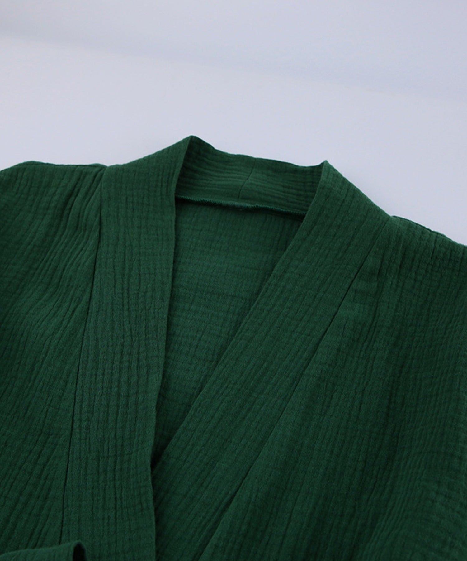 アイモハ aimoha 雙層紗布浴袍2件套