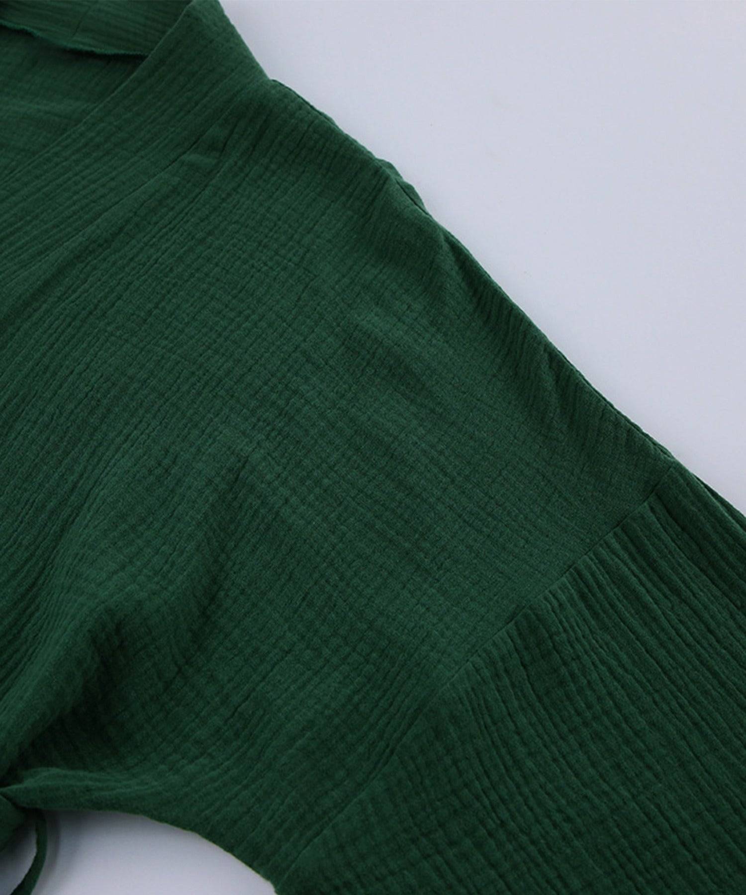 アイモハ aimoha 雙層紗布浴袍2件套